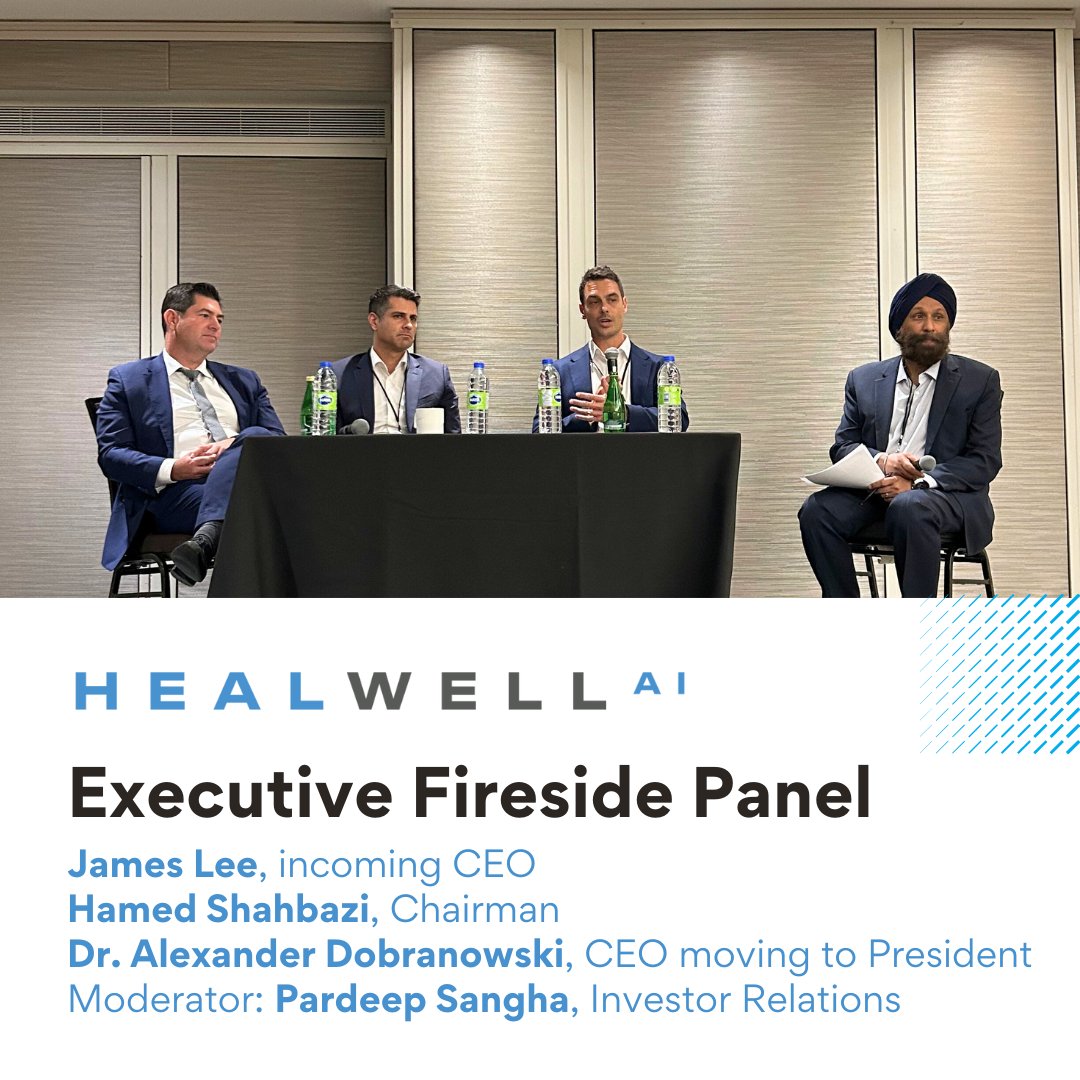 HEALWELL AI (@healwell_ai) on Twitter photo HEALWELL AI hosted an Executive Fireside Panel to share what’s next—featuring James Lee (incoming CEO), Dr. <a href="/AlexDobranowski/">Dr. Alexander Dobranowski</a> (CEO → President), & Chairman Hamed Shahbazi <a href="/chsgo/">Hamed Shahbazi</a>.
From new leadership to global growth via Orion Health, the future is bold. HEALWELL AI hosted an Executive Fireside Panel to share what’s next—featuring James Lee (incoming CEO), Dr. <a href="/AlexDobranowski/">Dr. Alexander Dobranowski</a> (CEO → President), & Chairman Hamed Shahbazi <a href="/chsgo/">Hamed Shahbazi</a>.
From new leadership to global growth via Orion Health, the future is bold.