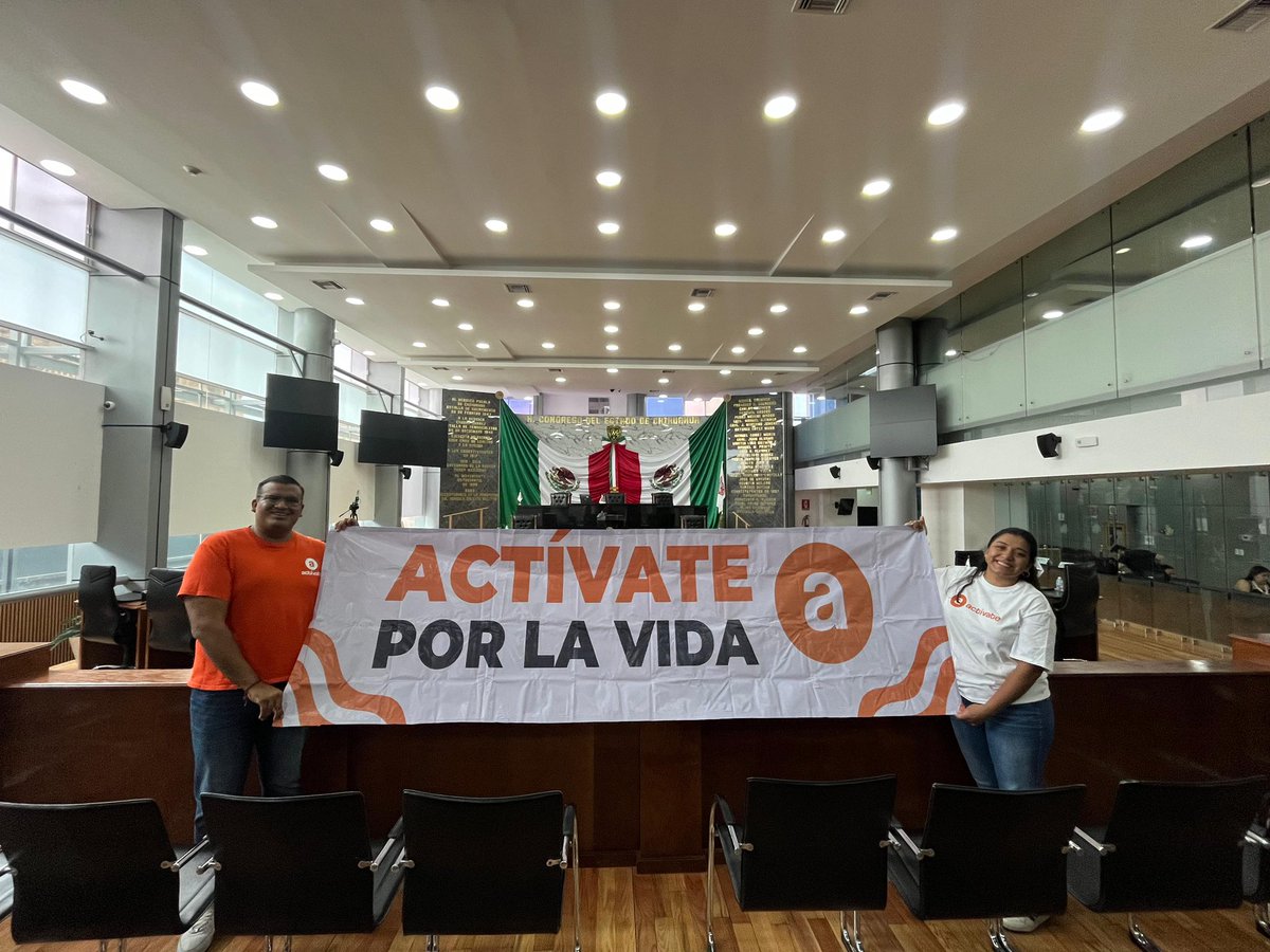 Estamos en Chihuahua apoyando desde la sociedad civil la iniciativa conocida como “Ley de los Dos Corazones”💙 
Está iniciativa del Diputado <a href="/SoyOlson/">Carlos Olson</a> busca blindar la vida humana y proteger del riesgo de aborto, a partir de que es detectado el latido de corazón del no nacido.