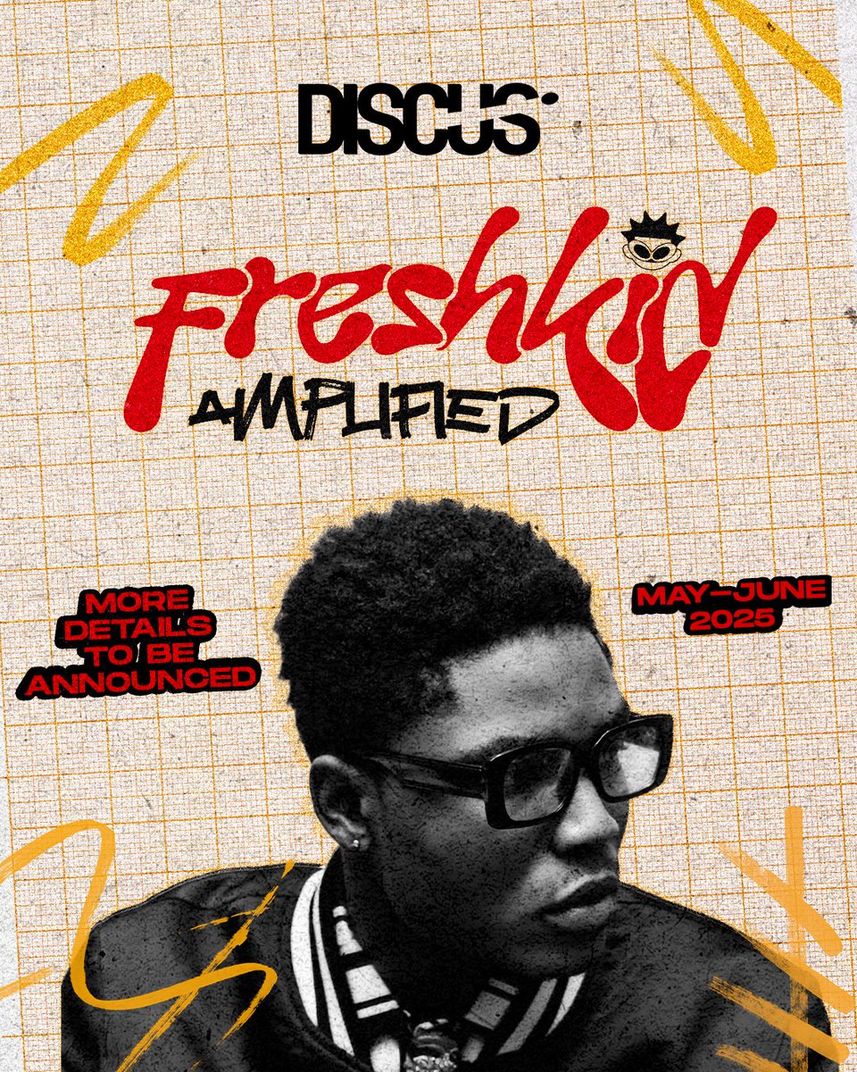 DISCUSAFRICA's tweet photo. 🚨DISCUS IS BRINGING FRESHKID TO YOUR SCREENS🚨

Watch out for this space!

#discusafrica #freshkidamplified #freshkid #youthculture https://t.co/qxQRmt3Ia8