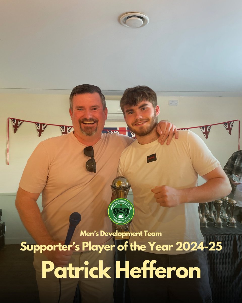 nptfc's tweet photo. Men's Development Team Supporter's Player - Patrick Hefferon

#NPTFC #EndOfSeasonAwards #NewportPagnellTown #TheSandwichShack https://t.co/uqCi7CwAlM
