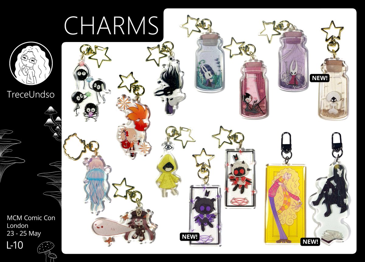 TreceUndso's tweet photo. Here's my catalogue for MCM London this May!

Come check out my new merch at the Artist Alley (S8) table L-10! https://t.co/Nn7q3FucNi