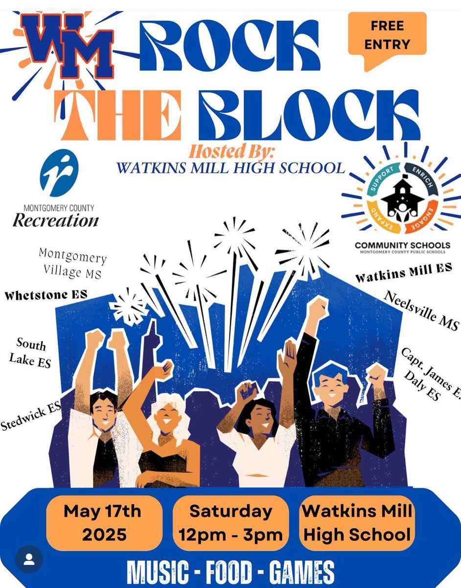 Tomorrow Saturday, May 17 from 12pm-3pm.  Food trucks, petting farm, activities, games, live music and performances.  Come celebrate the end of year with us!!