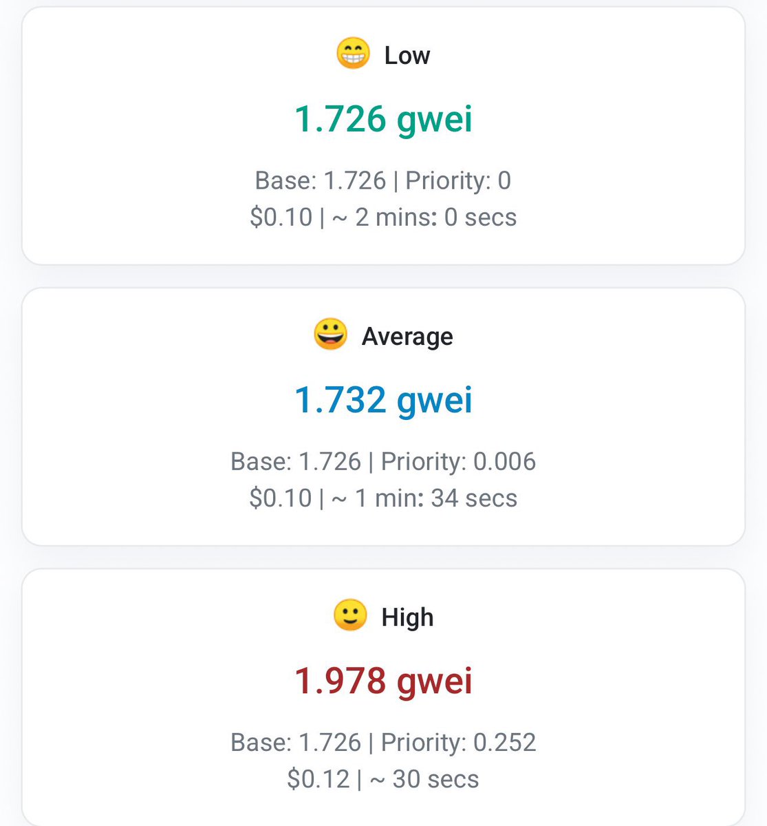 BREAKING:

$ETH GAS PRICE DROPS TO $0.10

ETH IS NEW SOLANA