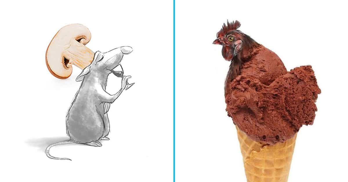 40 Illustrations That Turn Ordinary Objects Into Art By Diego Cusano  👉 pleated-jeans.com/2025/05/16/eve…