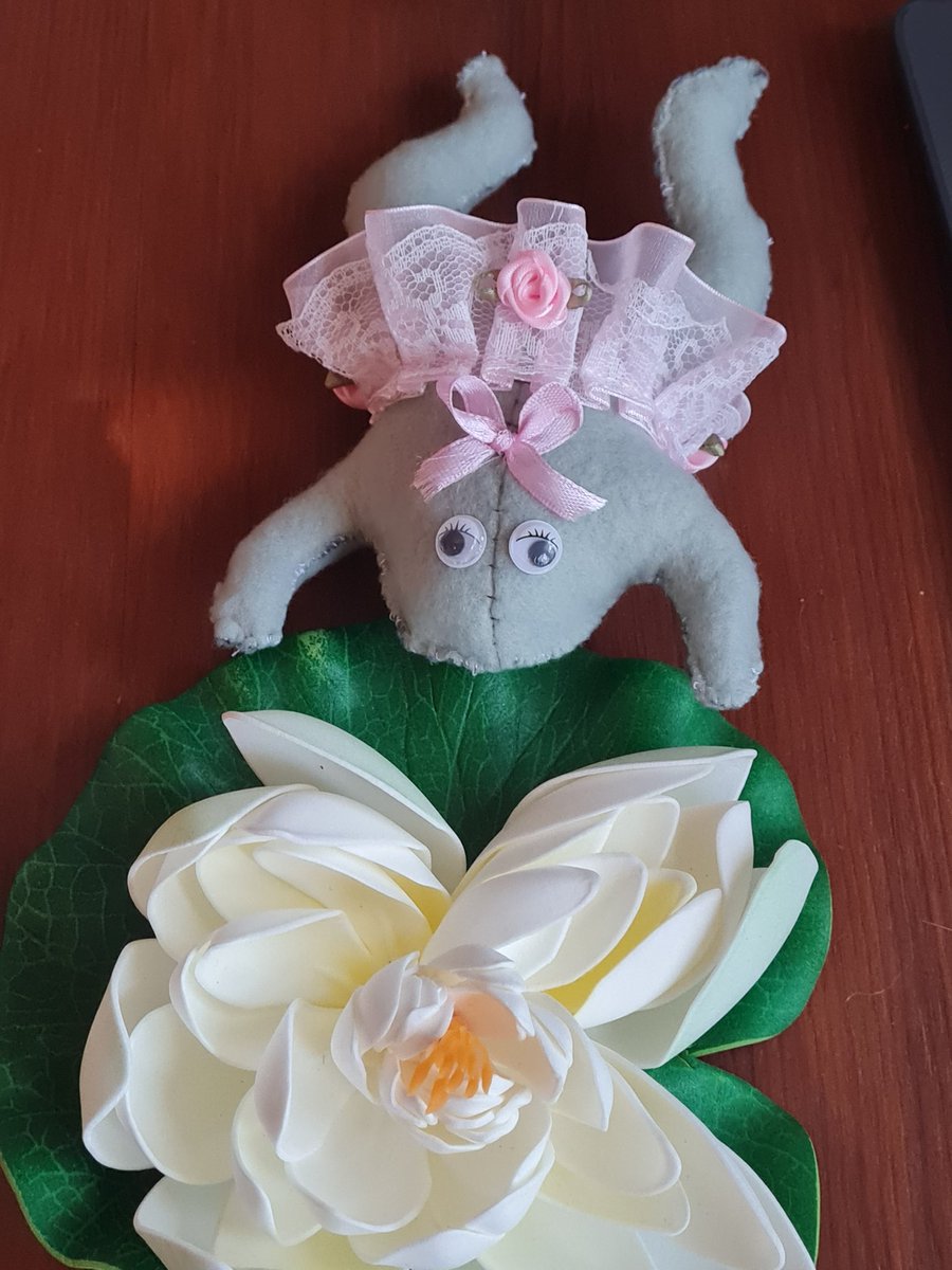 ATryniecka's tweet photo. Dear All,
How are you? Happy bunkyful weekend! 😊 It's been so busy here for me. Also, my amazing Students and I started Artistic Club:  Arts &amp; Crafts and Literary Discussions. This week we made plush frogs - here is mine, and she will be a new Friend in #Bunky's world!
🌸🐸🐸🌸 https://t.co/EbQC0Wg72W