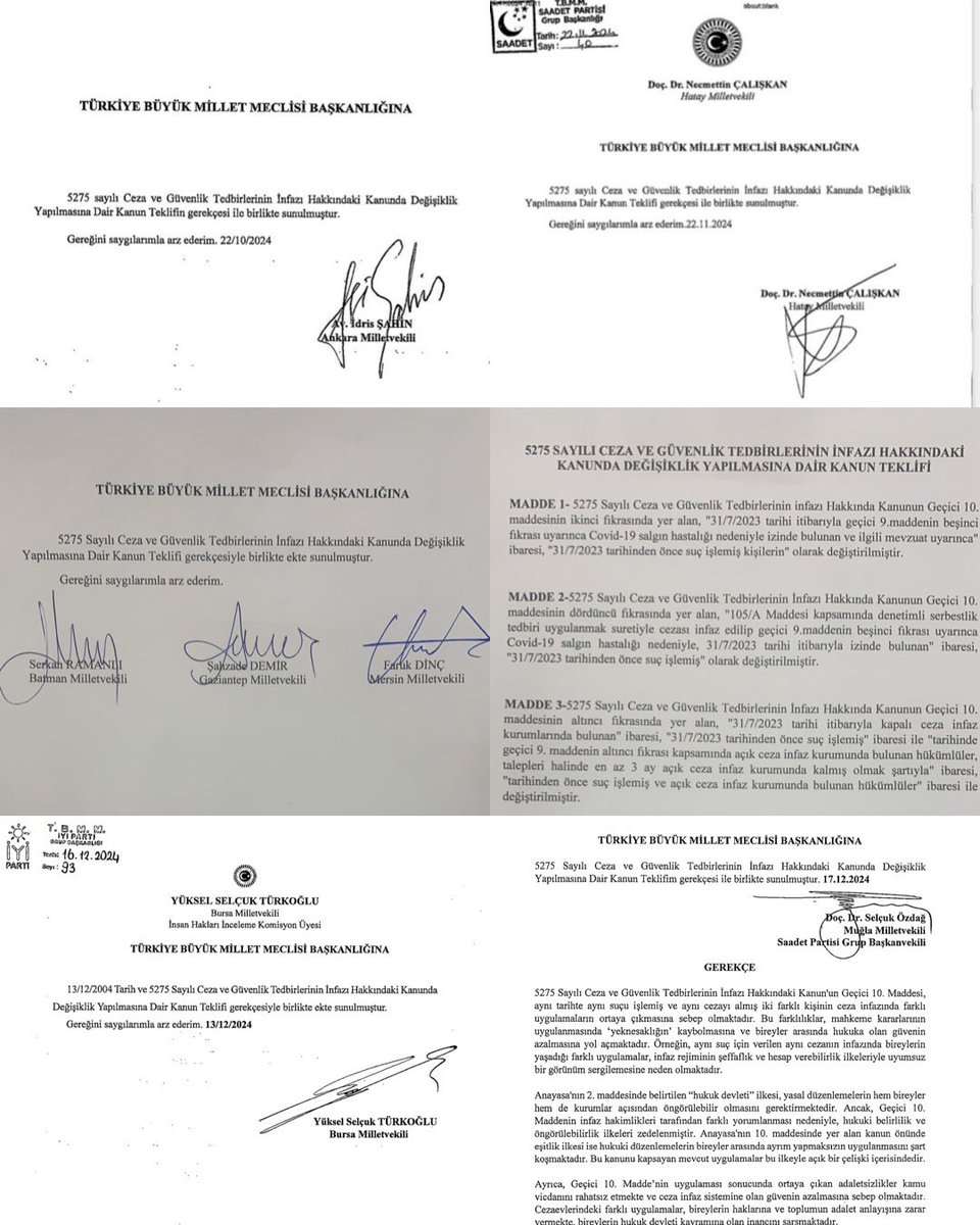 <a href="/yilmaztunc/">Yılmaz TUNÇ</a> Hukuk devleti, eşitlik ilkesine dayanır! 31 Temmuz Covid Yasası, infazda adaletsizlik yaratarak bu ilkeyi çiğniyor. #CovidYasasıAfDeğil 
ANAYASAL HAKTIR
#YargıpaketiNerede 
<a href="/yilmaztunc/">Yılmaz TUNÇ</a> 
<a href="/RTErdogan/">Recep Tayyip Erdoğan</a>  
<a href="/adalet_bakanlik/">T.C. Adalet Bakanlığı</a>