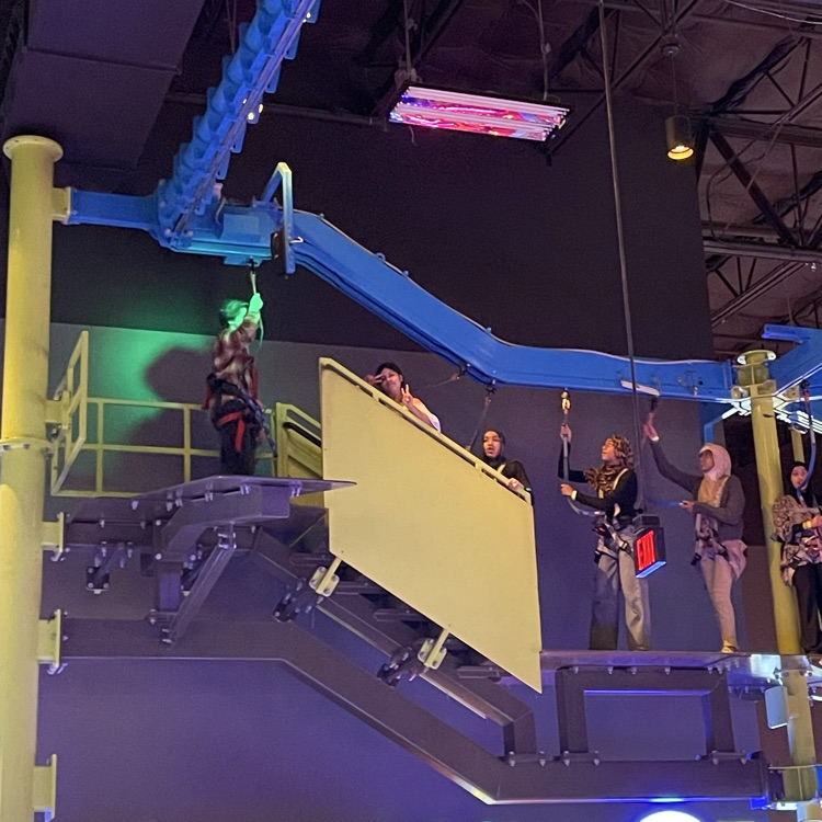 Albright's 8th graders celebrated some of their final days as middle schoolers with Jackson and Jefferson at Main Event today. Such a fun experience with a kind group of students.