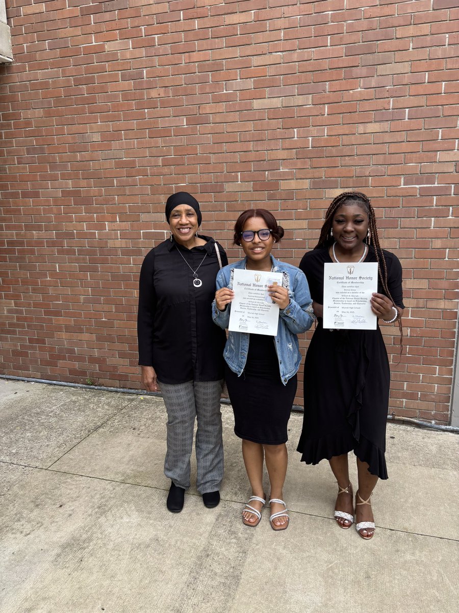 LadyMustang_MHS's tweet photo. Brains and Ballers. Three of our Lady Mustangs have been inducted into the Honor Society…..Bailey Adams, Brenai Amos, Ayana Muhammad https://t.co/8LG58MoHm5