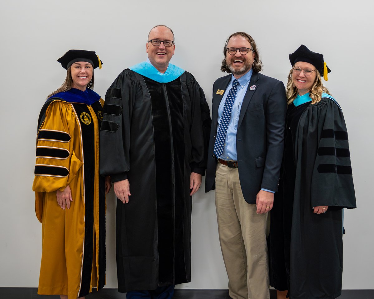 AASCU (@aascu) on Twitter photo On May 10, AASCU President and CEO <a href="/chucklwelch/">Chuck Welch</a> gave the keynote at <a href="/chadronstate/">Chadron State College</a>’s spring commencement and met with three alumni of our Emerging Leaders Program (ELP). It’s inspiring to see ELP’s influence in action through these dedicated leaders!
📸: Sydney Brown
#HigherEd On May 10, AASCU President and CEO <a href="/chucklwelch/">Chuck Welch</a> gave the keynote at <a href="/chadronstate/">Chadron State College</a>’s spring commencement and met with three alumni of our Emerging Leaders Program (ELP). It’s inspiring to see ELP’s influence in action through these dedicated leaders!
📸: Sydney Brown
#HigherEd