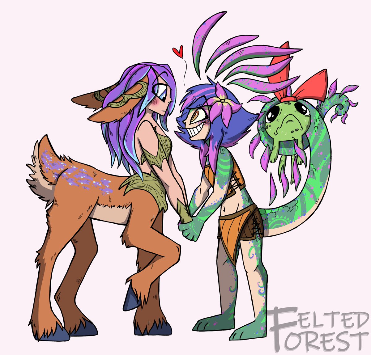 FeltedDrawings's tweet photo. Neeko 'n' Lillia
#feltedforest #feltedforestdrawings #myart #reupload #digitalpainting #digitalart #digitaldrawing #drawing #art #cartoonstyle #cartoon #cartoonart #fanart #LeagueOfLegends #LoL #LoLFanart #Neeko #Lillia #NeekoxLillia #LoLShip #LeagueShip #LoLGirlsLove https://t.co/v0M906aVH5