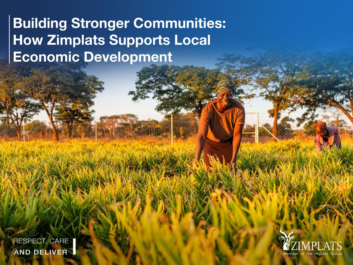 zimplats's tweet image. In partnership with institutions like Gwebi College of Agriculture, we are building resilient, future-ready communities that can thrive beyond mining, especially in the face of climate change.  #CommunityDevelopment #LocalEconomicDevelopment #SustainableGrowth