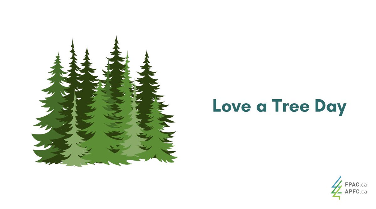 FPAC_APFC's tweet image. Happy Love a Tree Day! Let us celebrate the trees that clean our air, protect biodiversity and support sustainable communities. Our forest sector takes pride in every tree planted and in managing our resources responsibly – contributing to Canada’s environmental stewardship.