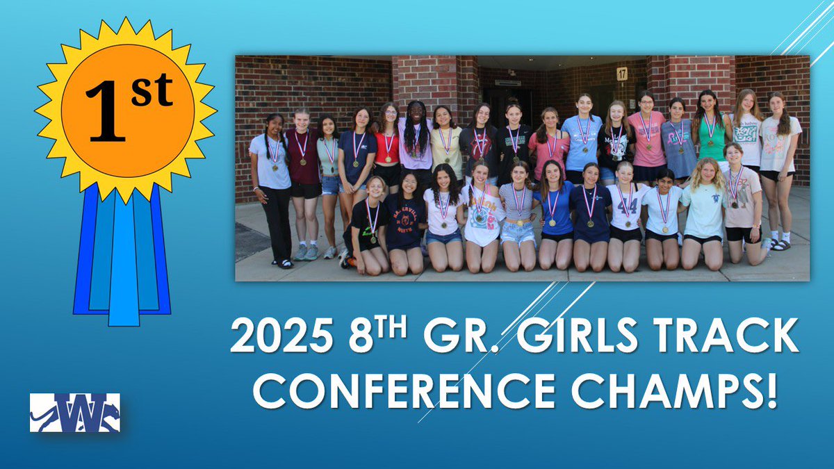 Congrats to our 8th grade girls track team, taking first place at last night’s NPC meet!! Way to go Wildcat champs!  #elevate203