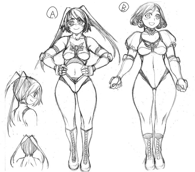 闇落ち先輩お姉さま×熱血後輩ちゃん違法女子プロレスで公開レズリョナ「WRESTLE SL*VES」収録 