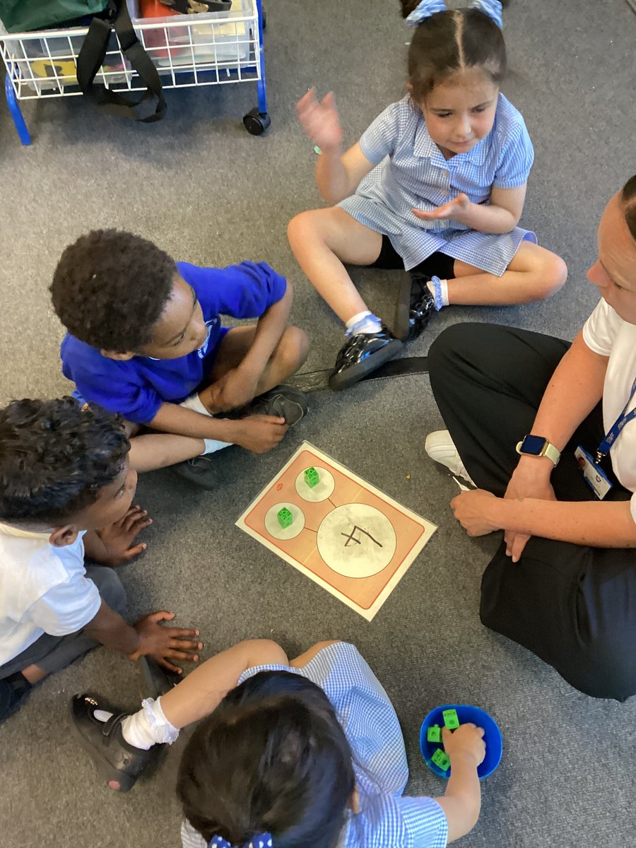 StAnnesSycamore's tweet photo. This week we have been using the part-whole model and tens frames to explore the relationships of doubles and half’s up to 10. #StAnnesMaths @StAnnesLiv https://t.co/CiynUgZ5Hv