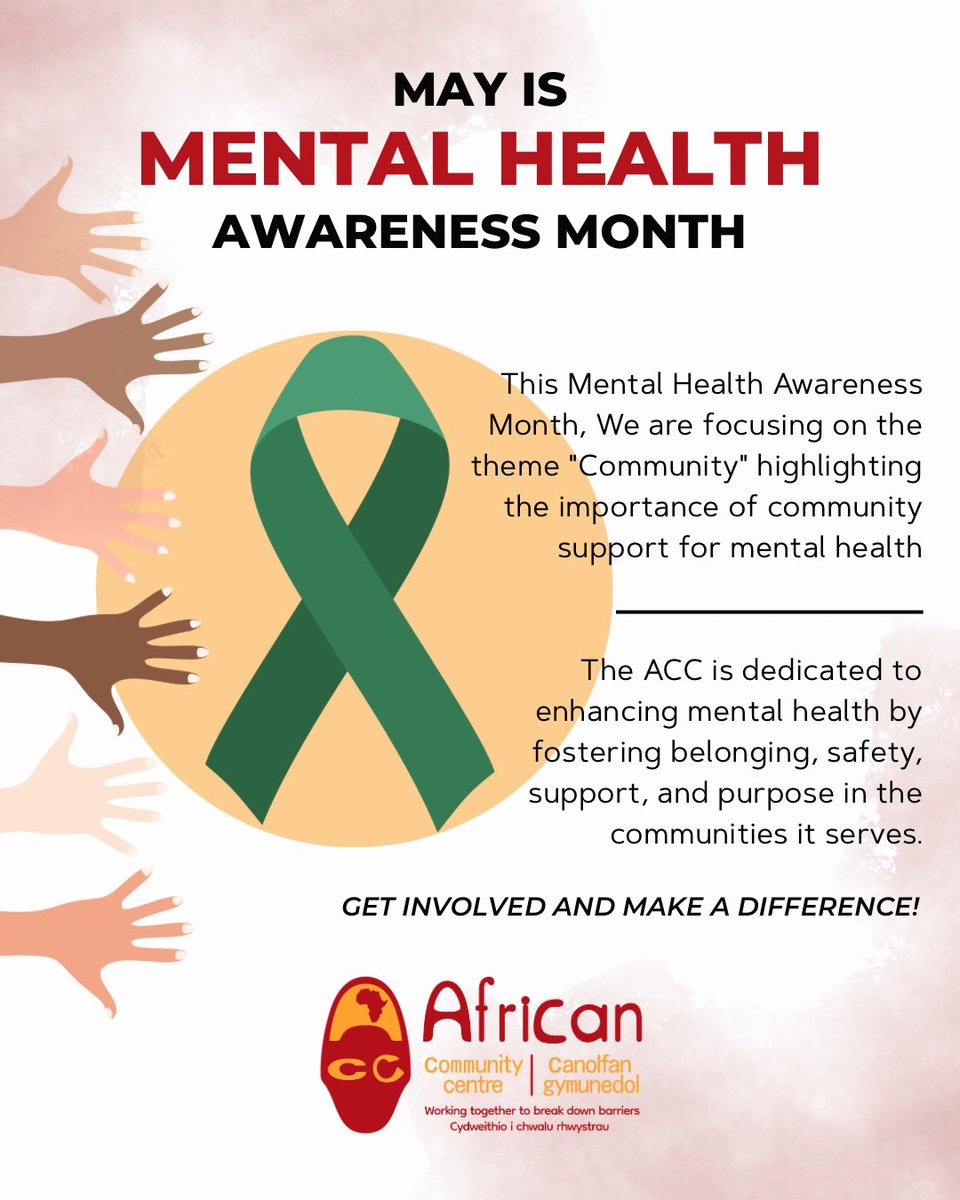 As we conclude the week, let's celebrate the importance of community. During #MentalHealthAwarenessWeek, Strong relationships provide support and understanding. 

Let's continue fostering safe spaces for sharing and connection. Together, we are stronger.