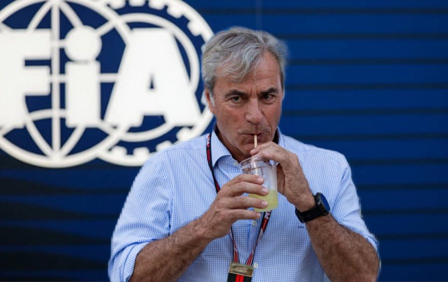 sextappen's tweet photo. 🧵 Carlos Sainz Senior being endorsed for FIA president by paddock personalities 
— An ongoing thread  

*disclaimer: at the time being, he has not confirmed he's gonna run for the presidency, he's still considering it.