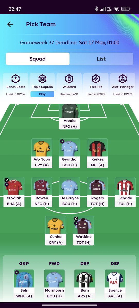 DatoTchalla's tweet photo. @FPL_latest Who do I bench? https://t.co/MczU0kaaCk