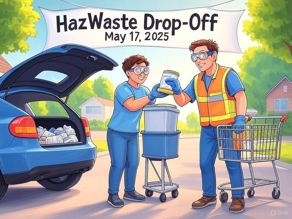 Don’t trash hazardous waste!  Come to <a href="/MCMUA/">Morris County MUA</a> household hazardous waste disposal event on May 17, 2025, 9AM-2PM at Jefferson Twp D.P.W., 1033 Weldon Rd., Lake Hopatcong, NJ 07849. Morris County residents only. Let’s keep Morris County clean and safe! ow.ly/6Gl750VTXtf