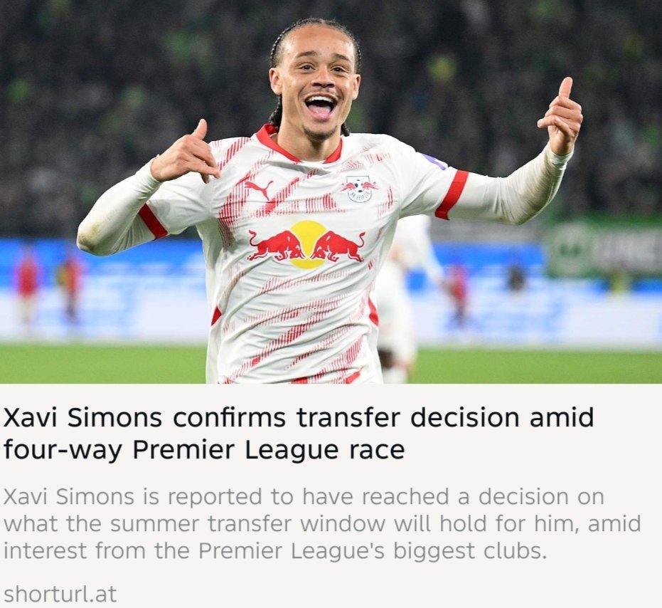 Brighto110's tweet photo. 💥 𝗦𝗜𝗠𝗢𝗡𝗦 𝗦𝗛𝗢𝗢𝗧𝗢𝗨𝗧: We are one of four Premier League teams linked with a move for the RB Leipzig playmaker

Would you sign this 22-year-old gem? 👍 or 👎

https://t.co/h1B8gS7gDV https://t.co/YhP8xPiC7j