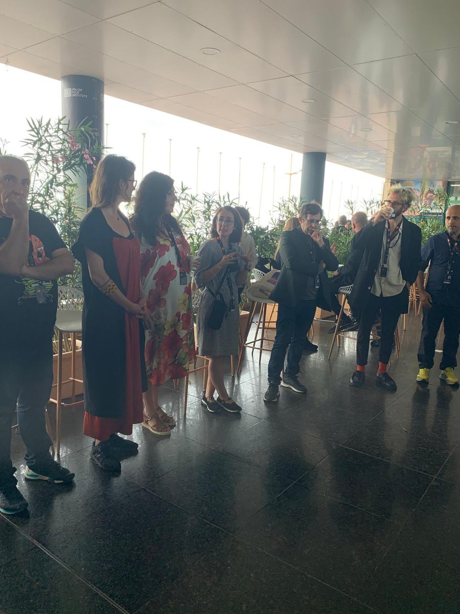 CineICAA's tweet photo. #MDF25 Reunión de coproducción con la delegación brasileña dentro del marco de @mdf_cannes para fomentar la coproducción y estrechar lazos entre ambos países https://t.co/VYbPmR4HbZ