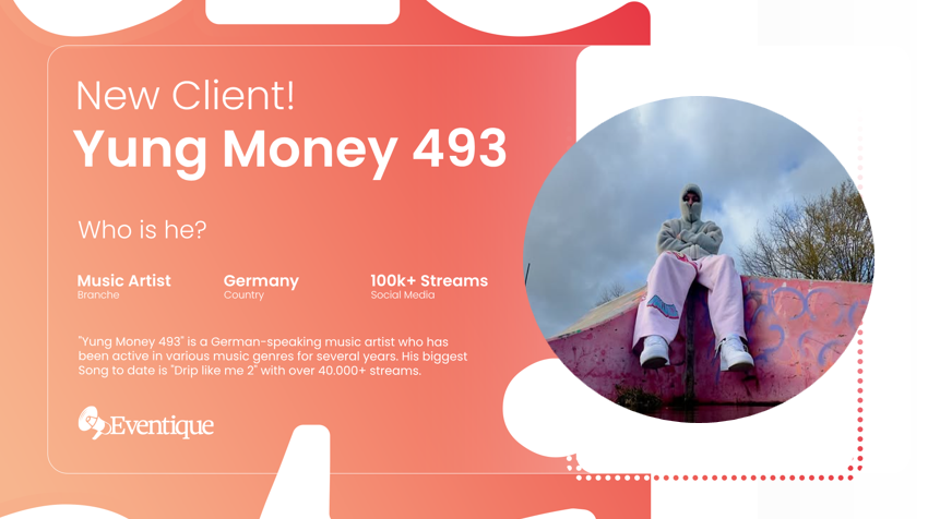 EventiqueHQ's tweet photo. Welcome to Eventique #YungMoney 493!

Yung Money 493 is our first official music artist from Germany! 🎶

A little teaser: The latest song will be online on 23/05/2025! 👀 https://t.co/JGke7l7S9S