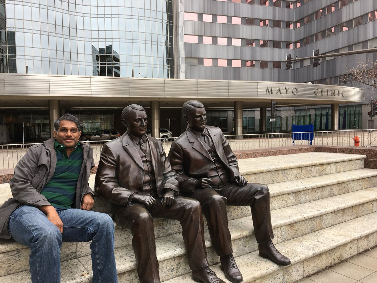 ๐ฉบ Hari (เฐนเฐฐเฐฟ ๐ฎ๐ณ) Kalagara (@kalagarahari) on Twitter photo #FridayMotivation
Nearly a decade agoโฆI visited <a href="/MayoClinic/">Mayo Clinic</a> as a visitor.
That day I felt ambitious to make it as my future work place โฆmade it !
Dream ๐ด Highโฆ. Work hard relentlessly to succeed.. If I can do anyone can do !! ๐ <a href="/ASRA_Society/">ASRA Pain Medicine</a> <a href="/SreeHPraveenKO1/">Sree H Praveen Kolli</a> <a href="/NarouzeMD/">Samer Narouze,MD,PhD,MMM</a> #FridayMotivation
Nearly a decade agoโฆI visited <a href="/MayoClinic/">Mayo Clinic</a> as a visitor.
That day I felt ambitious to make it as my future work place โฆmade it !
Dream ๐ด Highโฆ. Work hard relentlessly to succeed.. If I can do anyone can do !! ๐ <a href="/ASRA_Society/">ASRA Pain Medicine</a> <a href="/SreeHPraveenKO1/">Sree H Praveen Kolli</a> <a href="/NarouzeMD/">Samer Narouze,MD,PhD,MMM</a>