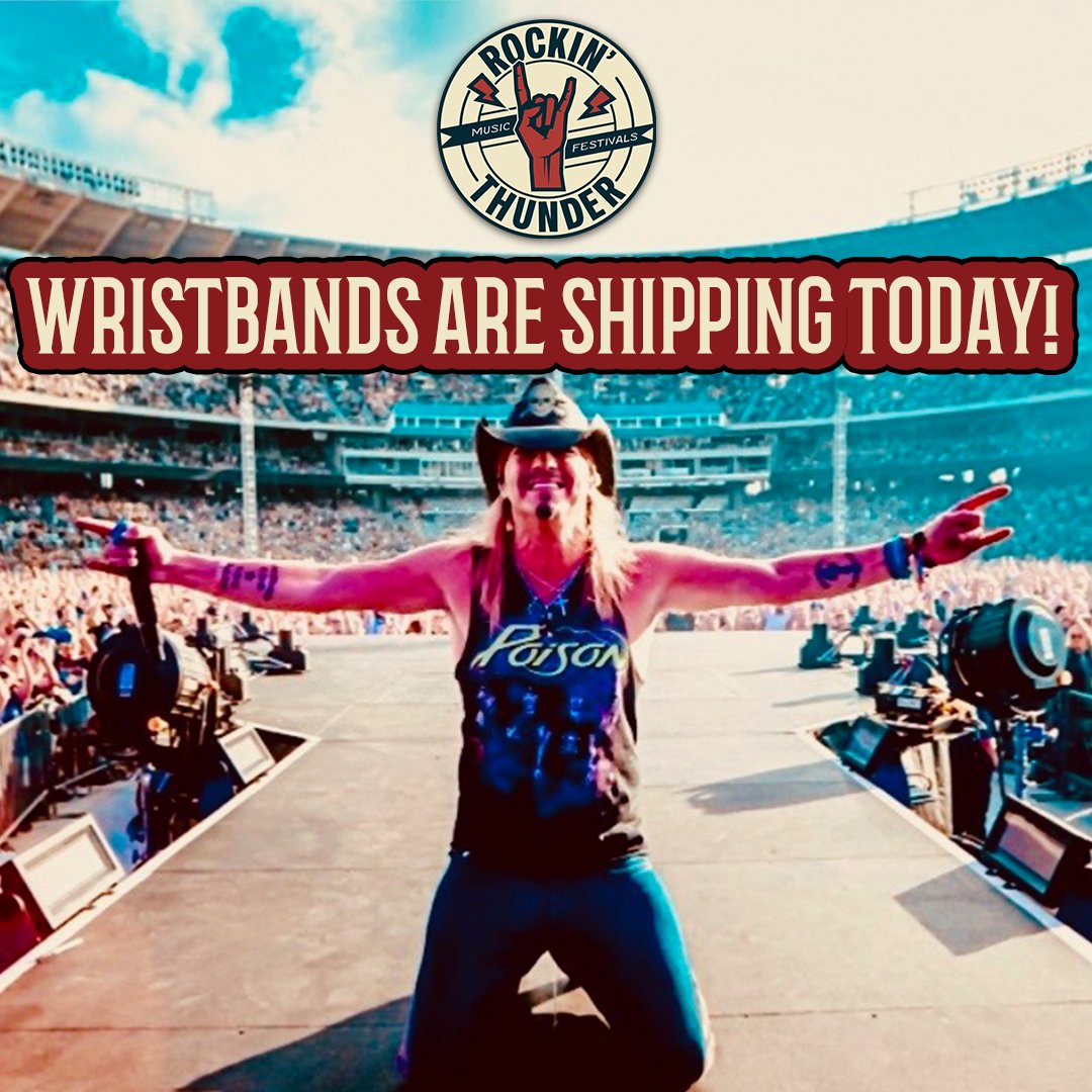 Exciting news! 📫 Keep your eyes on your mailbox because your festival wristbands are on the way!
