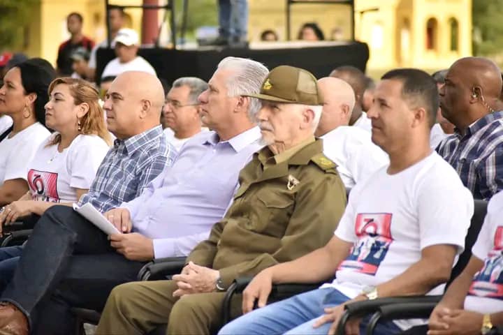 ¡Fue sencillo pero contundente el Acto por el 70 aniversario de la excarcelación de Fidel Castro y los Moncadistas!