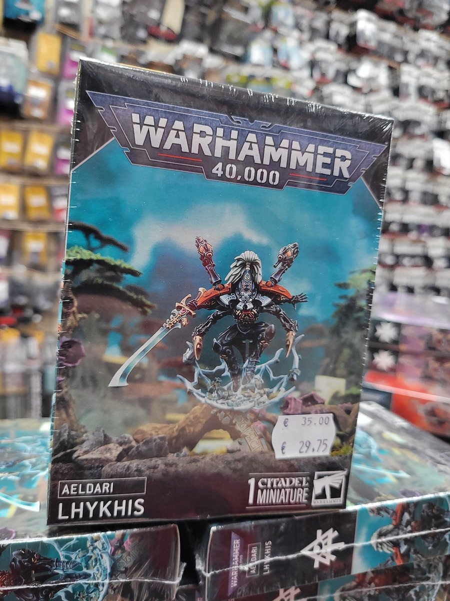 Ha vuelto Lhykhis!!! El exarca ha conseguido salir de la disformidad después de su último salto Defectuoso tras su salida a la venta. Ya la tenemos aunque la web no se haya actualizado aún!!!!