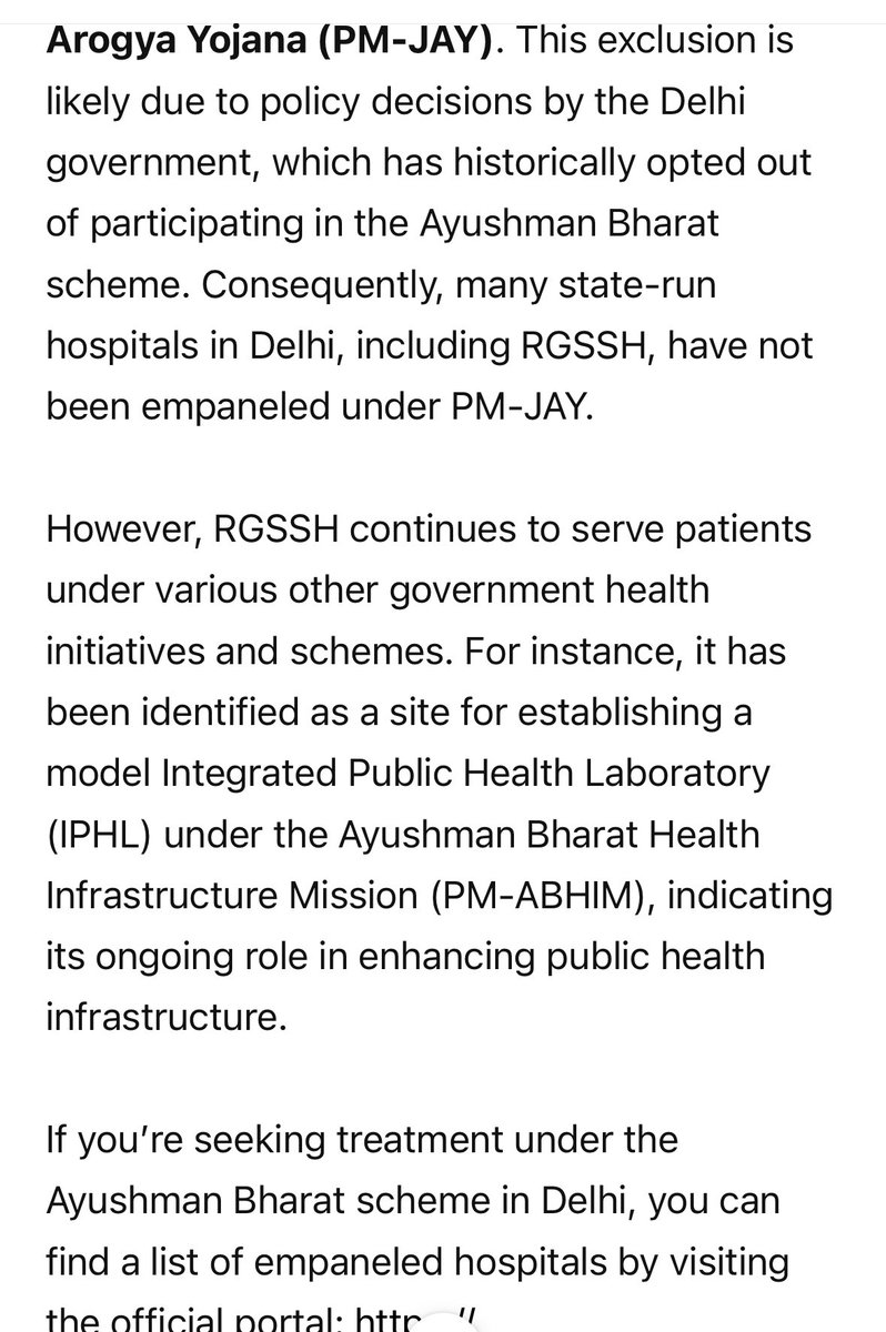 Rohit Sharma (@rohitkrsh) on Twitter photo Dear <a href="/drpankajbjp/">Pankaj Kumar Singh</a> ji most of the hospitals govt/ private no empaneled under Ayushman Yojana ..
for eg. Rajiv Gandhi Cancer hospital
Will all the hospitals private/govt be under this yojana? if yes then when can we expect the final list
<a href="/narendramodi_in/">narendramodi_in</a> <a href="/MoHFW_INDIA/">Ministry of Health</a> <a href="/CMODelhi/">CMO Delhi</a> Dear <a href="/drpankajbjp/">Pankaj Kumar Singh</a> ji most of the hospitals govt/ private no empaneled under Ayushman Yojana ..
for eg. Rajiv Gandhi Cancer hospital
Will all the hospitals private/govt be under this yojana? if yes then when can we expect the final list
<a href="/narendramodi_in/">narendramodi_in</a> <a href="/MoHFW_INDIA/">Ministry of Health</a> <a href="/CMODelhi/">CMO Delhi</a>