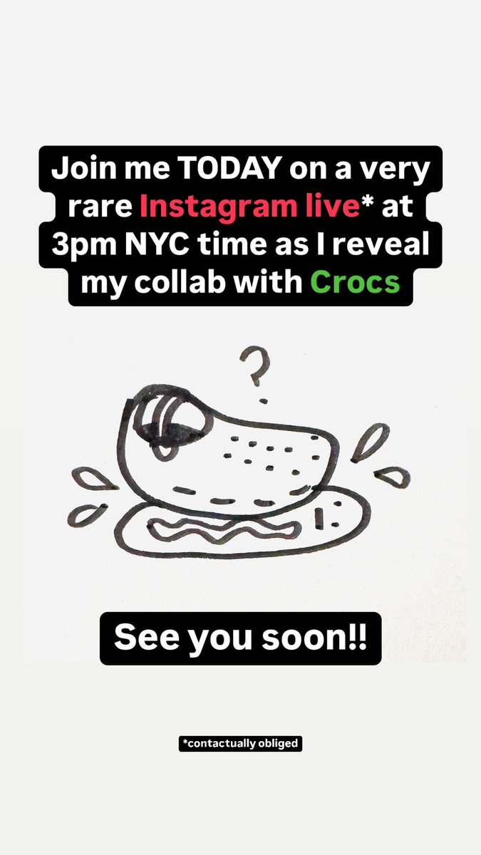 Join on another platform today at 3 pm New York time