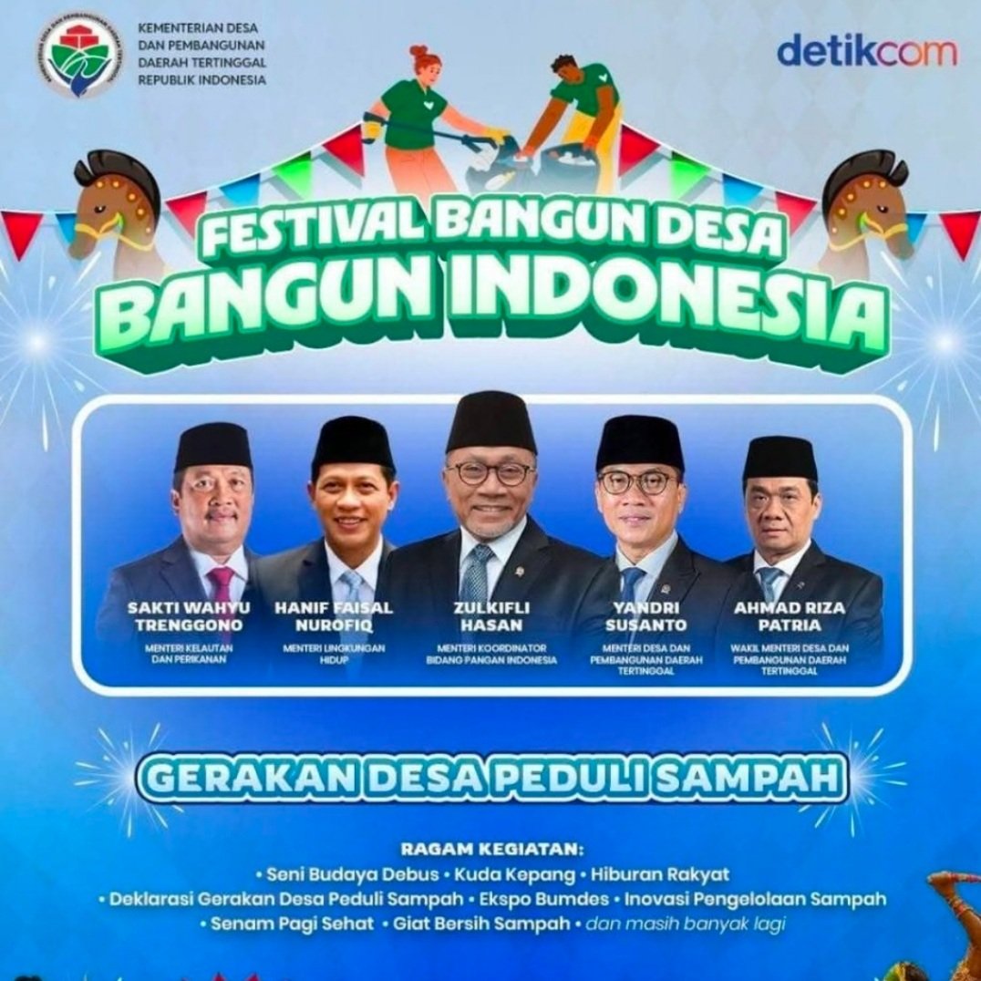 #TPPBersamaMentriDesa
Deklarasi Gerakan Desa Peduli Sampah
<a href="/prabowo/">Prabowo Subianto</a>
<a href="/YandriSusanto27/">Yandri Susanto</a> 
<a href="/ArizaPatria/">Ariza Patria</a>
<a href="/taufikmadjid71/">IG : taufik.madjid</a> 
<a href="/kemendesapdtt/">kemendesapdtt</a> 
<a href="/bpsdmkemendesa/">Bpsdm Kemendesa</a>
