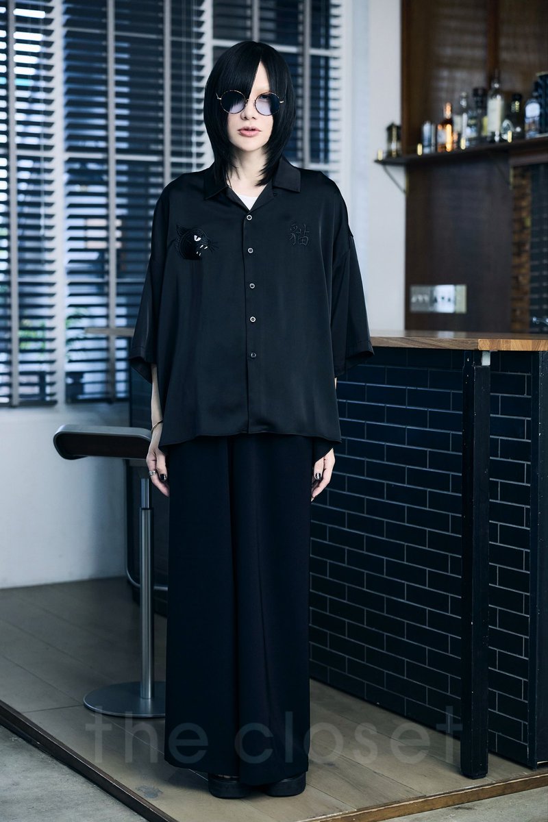 the closet】 ”nekoyume” suka shirt (2size) （・ネコシャツ