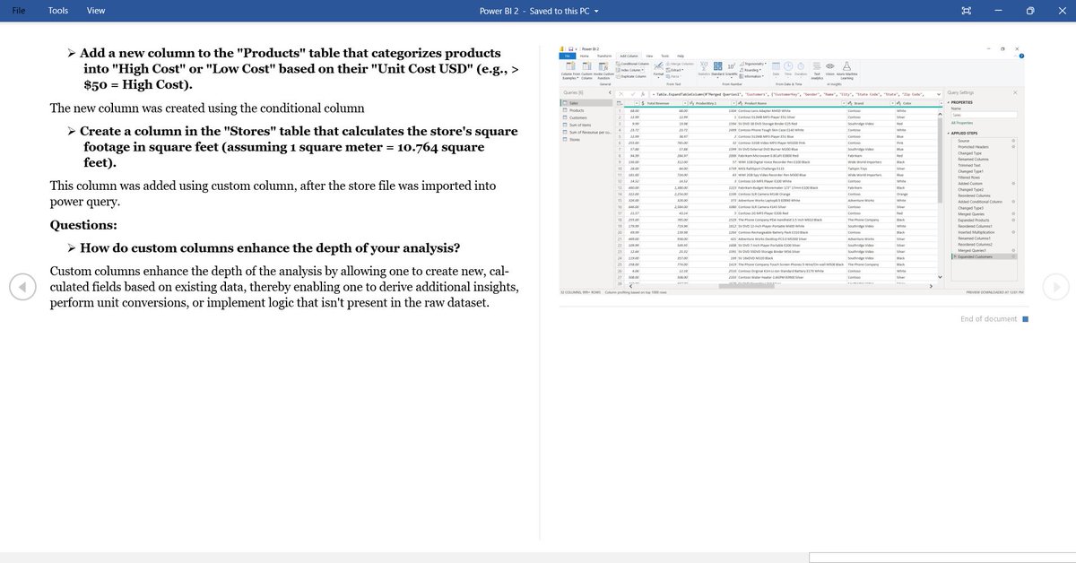 Data Cleaning and Transformation with Power Query in <a href="/MSPowerBI/">Microsoft Power BI</a> with #TDI 
This week, I focused on enhancing my data preparation skills using Power query editor, these included: 
Handling missing data
Converting data types 
Creating custom columns 
Merging tables
<a href="/JudeRaji_/">Jude Raji</a>