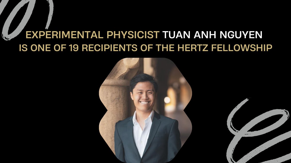 CU Boulder welcomes Tuan Anh Nguyen, incoming physics PhD student and 2025 Hertz Fellow! 👏

This elite fellowship supports the nation’s most promising doctoral researchers—and Nguyen is one of just 19 recipients this year.
bit.ly/42VQt3M