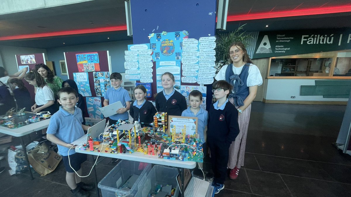 clontuskertns's tweet photo. 🌟 Clontuskert’s young engineers took on the FLL Explore Robotics challenge at ATU Galway, diving into the Submerged theme with WeDo Robotics. Huge thanks to all who made it possible.
🌟 Teamwork & real-world engineering #FLLExplore #STEAM #ATUGalway
https://t.co/8nYtiy040O https://t.co/5TjvygJTxu