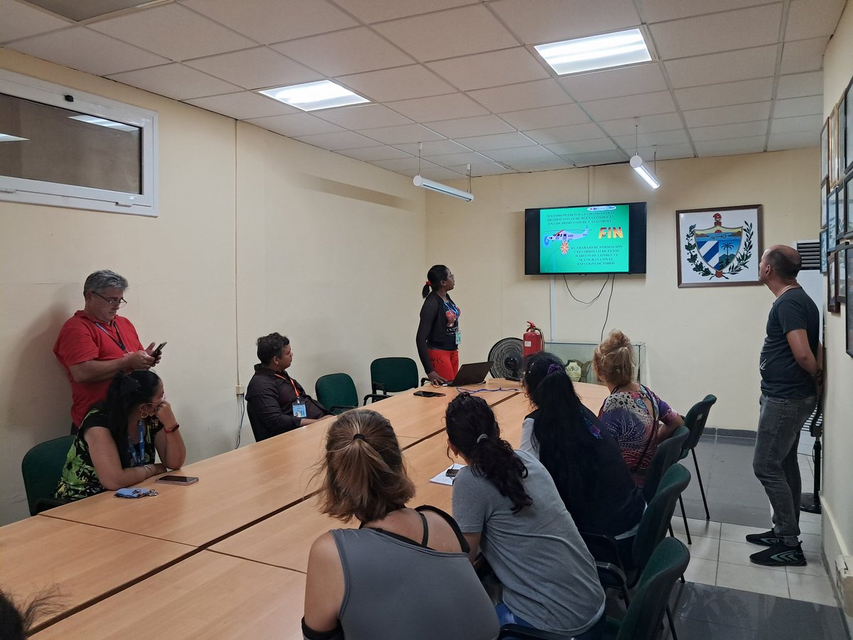 Cubacaterig's tweet image. Desarrolla #Cubacatering Ejercicio Meteoro 2025 con una jornada de estudio y actividades prácticas.
El Meteoro estuvo dedicado a fortalecer las capacidades de respuesta de la Entidad para enfrentar peligros de desastres natural, tecnológico o sanitario.
#meteoro2025