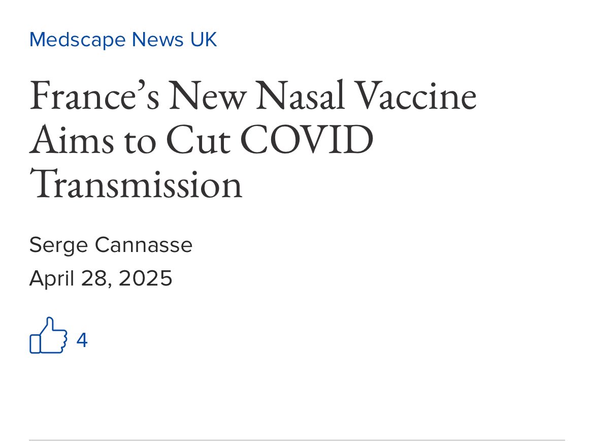 chantz_y's tweet photo. More exiting news on the vaccine front -this time from France 🇫🇷 

This one is currently in Phase 1 with a chance of being patient ready by 2026 https://t.co/Sp934X7jop