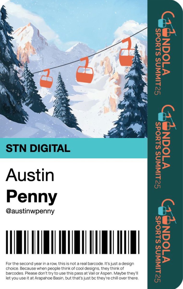 austinwpenny's tweet photo. Stoked to see y’all in Denva!

#SportsSummit25 https://t.co/m8NRaXbqlY