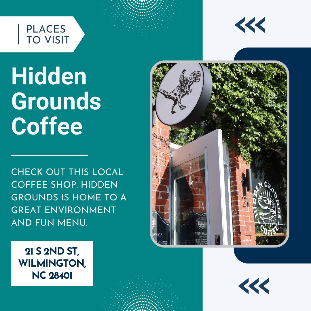 UNCWCOM's tweet photo. Heading to Wilmington for the 2025 IMC Conference and need some recommendations? Look no further because here are some of our favorite Downtown Wilmington spots you should check out if you have spare time during your stay! #UNCWCOM https://t.co/weJUvm8Dtz