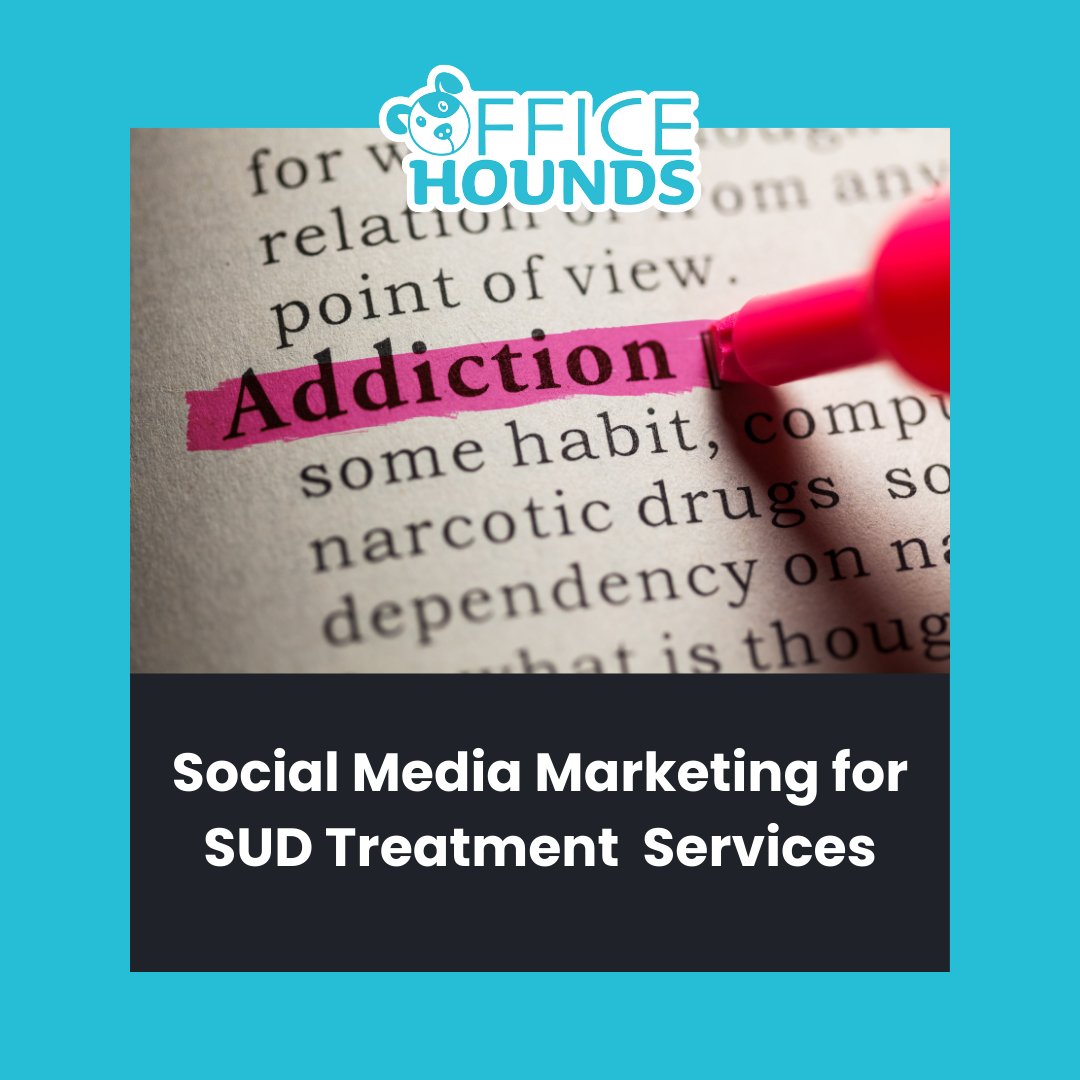Social Media Marketing for Addiction Treatment Services

As SUD professionals, you care that the language used and information shared in your marketing is appropriate. 

We specialize in SUD treatment marketing. 
officehounds.com/social-media-m…

#SUDTreatment