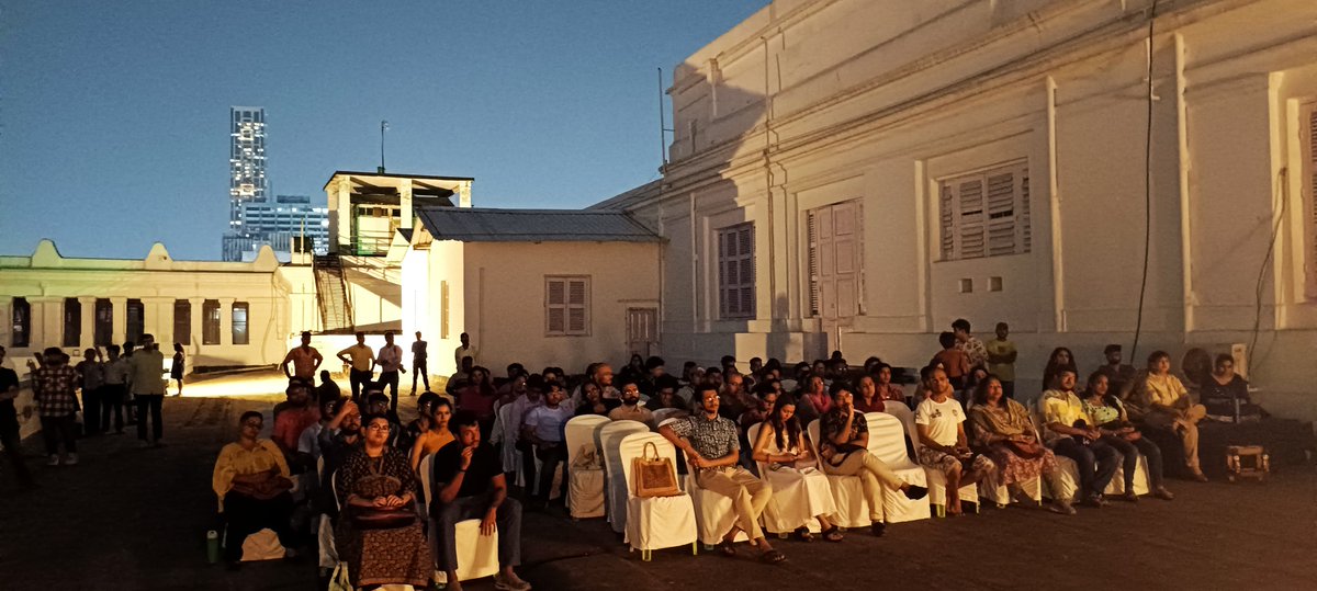 IndianMuseumKol's tweet photo. 16 May 2025 | Indian Museum, Kolkata and @DAGworld  hosted “A Museum of One’s Own”. 

A terrace screening of Khandakar Ohida’s Dream Your Museum followed by a discussion with Shubham Roy Choudhury highlighted how personal collections enrich national archives

#EkDeshEkDhadkan 🇮🇳 https://t.co/E7XjdGTH9H