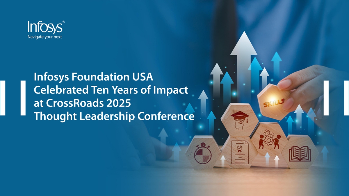 Infosys Americas (@infosysamericas) on Twitter photo Last week, <a href="/InfyFoundation/">Infosys Foundation USA</a> celebrated 10 years of impact in digital learning and workforce readiness at CrossRoads2025 ā bringing together educators, policymakers and tech leaders advancing AI in education.
Learn more: infy.com/4j8wKTc.
#InfyXRoads #LifeatInfy Last week, <a href="/InfyFoundation/">Infosys Foundation USA</a> celebrated 10 years of impact in digital learning and workforce readiness at CrossRoads2025 ā bringing together educators, policymakers and tech leaders advancing AI in education.
Learn more: infy.com/4j8wKTc.
#InfyXRoads #LifeatInfy