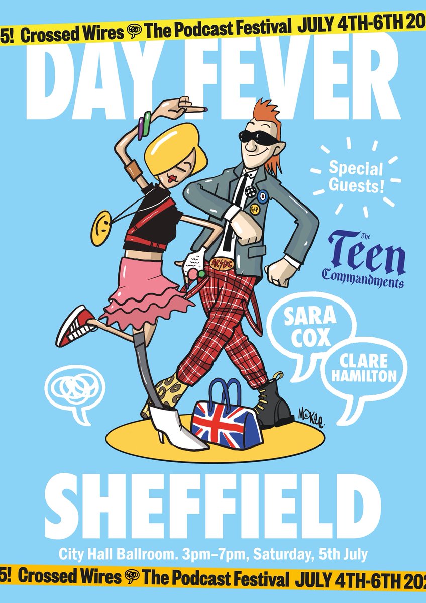 Sheffield! We're delighted to announce a one off Day Fever event with DJ and radio legend <a href="/sarajcox/">sara cox💙</a> 
and her best mate Clare Hamilton, hosts of chart-topping podcast The Teen Commandments.

In collab with <a href="/crossedwires_/">Crossed Wires Festival</a> 

Tickets available below 👇 
dayfever.os.fan/sheffield-0507…