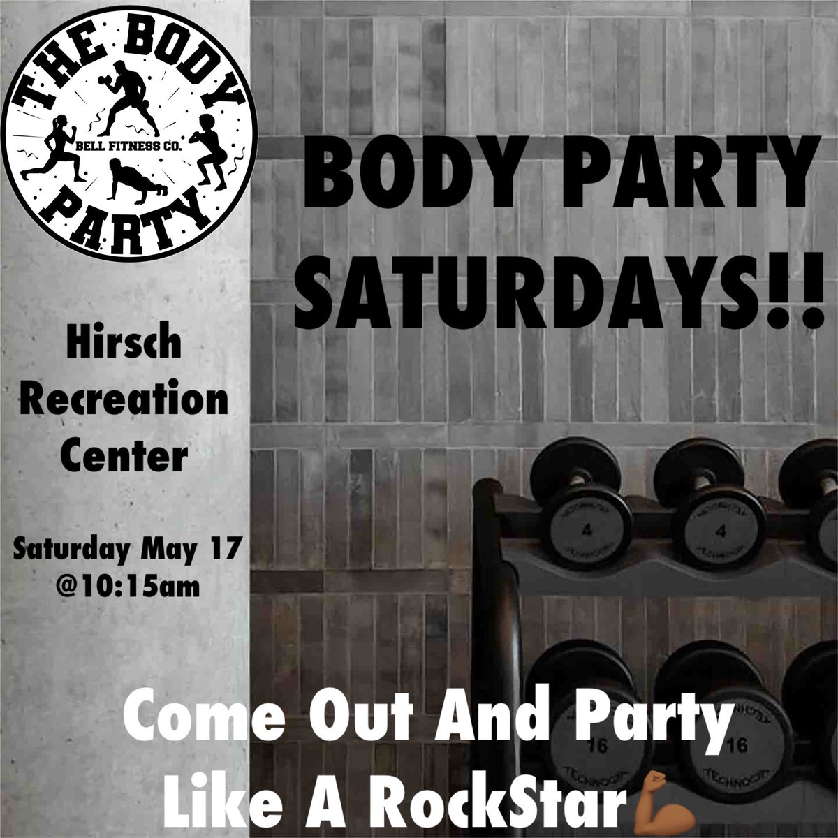 MomCallsMeTaco's tweet photo. Make sure y’all pull up tomorrow for The Body Party! Tomorrow will be the last indoor workout before we start our outdoor adventures for the summer! Hirsch Rec complex 10:15 tomorrow, pull up! Music by DJ Qool so we about to party! #Cincinnati #gym #fitness #workout #thebodyparty https://t.co/iUuNSXqmFg