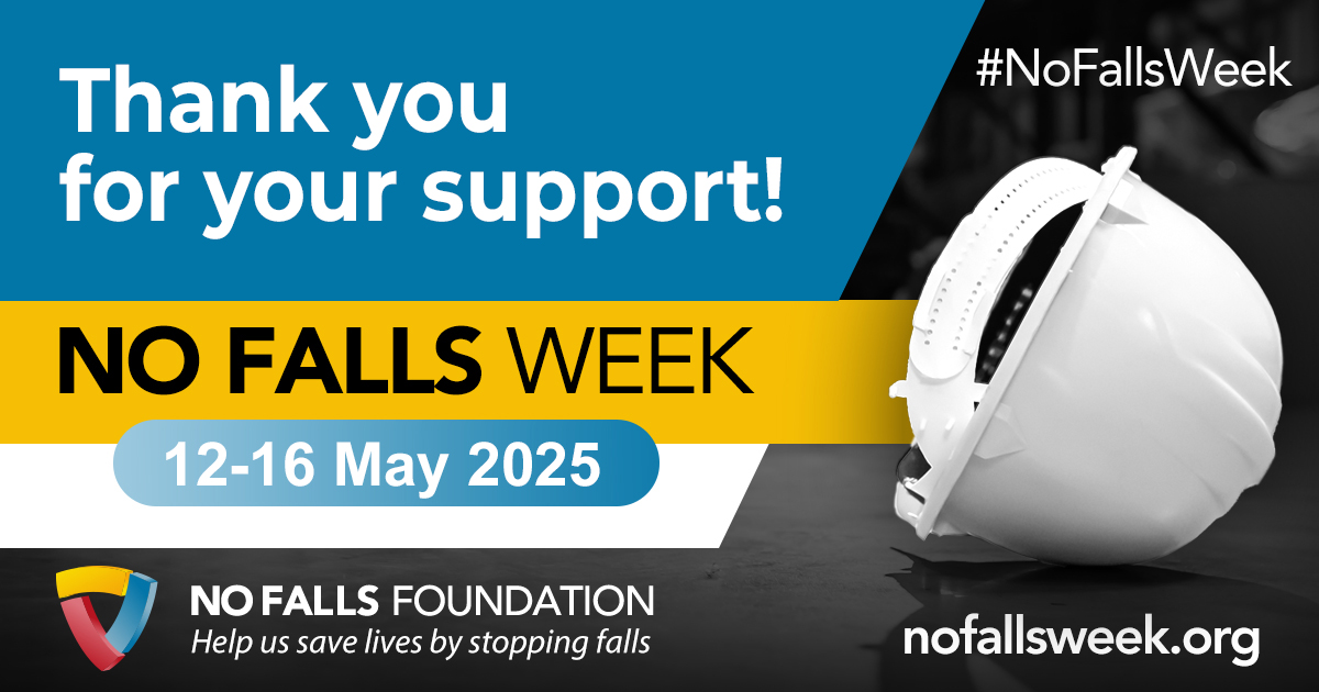 As #NoFallsWeek comes to a close, thanks to each and every one of you for your incredible support, to the Access Industry Forum ( ecs.page.link/1RqwX ) and all of its members, and our No Falls Supporters.
We already can’t wait for #NoFallsWeek 2026!!