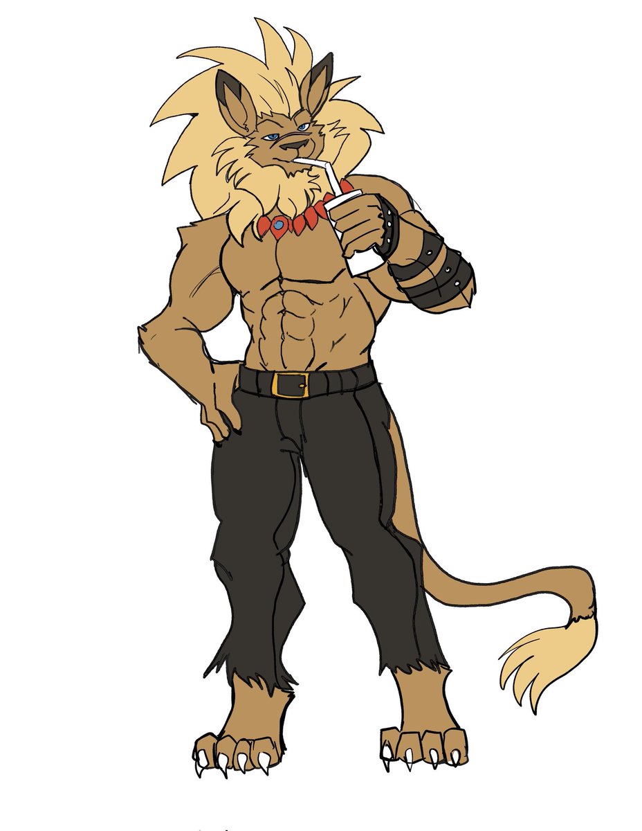 StriderRyder's tweet photo. Heres a leomon doodle i did during last week. #digimo. #doodle https://t.co/PPOWQOY6Lr