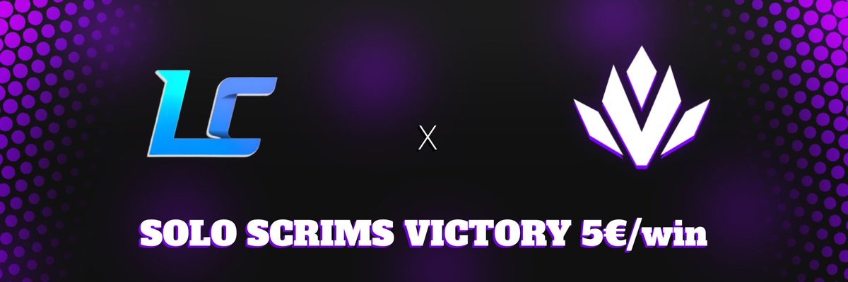 • SOLO LC x Venka 15 € Cup TONIGHT 🏆 :

Conditions :

⚠️ Follow <a href="/LCzerobuildOff/">LC ESPORT</a> &amp; <a href="/VenkaEsport/">Venka Esport</a> 
⚠️ Join Server : discord.gg/vc5Gsqss

Streaming on twitch.tv/lcpedrooo
⏰️ 21h - 8 PM UK Time 
 
⚔️ 3 Games 
💵 5€ a win 

If you gift 1 sub or 500 bits you get priority !