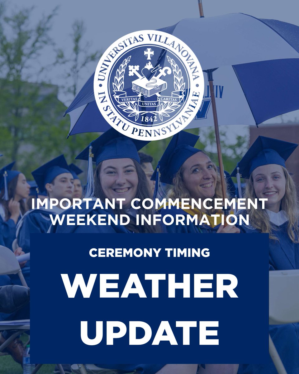 Villanova University Commencement tweet media